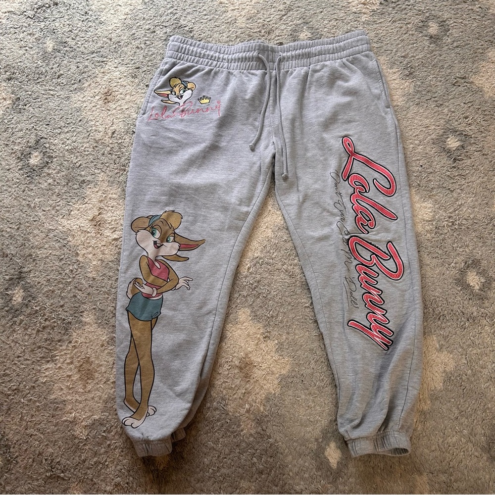 Looney Tunes Lola Bunny Women's Jogger/Sleepwear Sweatpants Size XL (16/18)